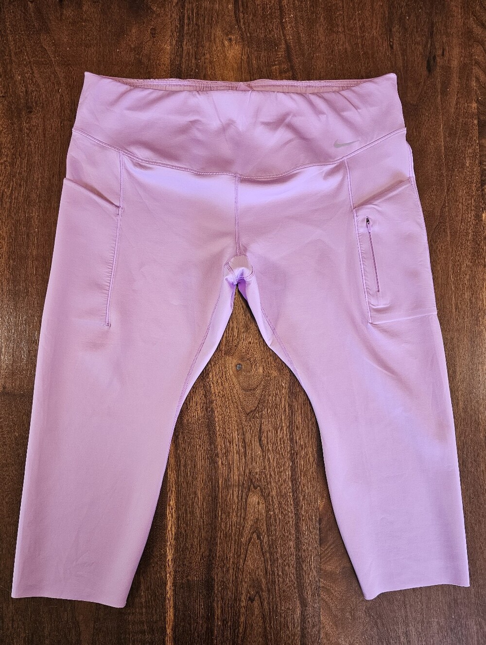 Women's Nike Go Dri High Rise Firm Support Infinalock Capri Crop Legging Size 2X